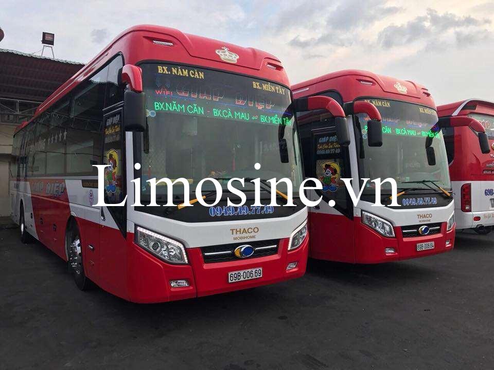 Top 20 Nhà xe đi Cà Mau, xe limousine Sài Gòn Cà Mau giường nằm