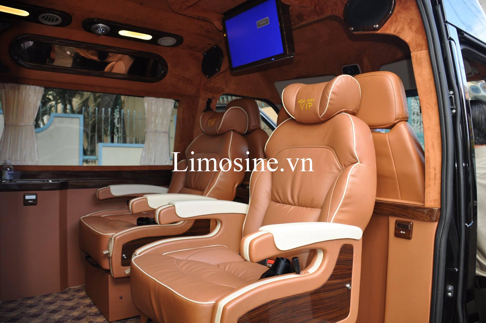 Xe Hoa Mai Limousine: Địa chỉ bến xe, giá vé, số điện thoại và lịch trình