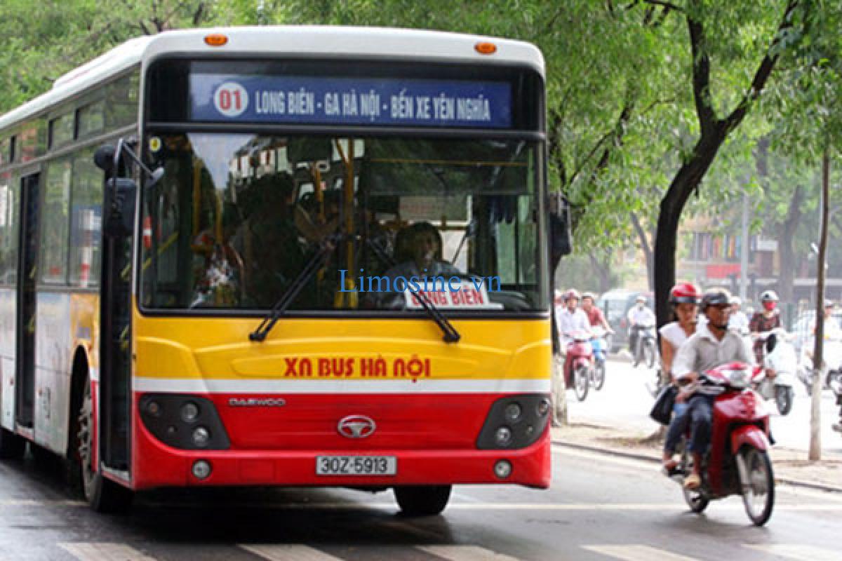 Danh sách, lộ trình 110 tuyến xe buýt Hà Nội - xe bus Hà Nội chi tiết nhất