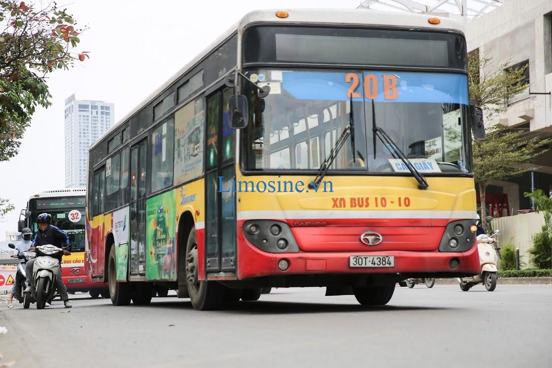 Danh sách, lộ trình 110 tuyến xe buýt Hà Nội - xe bus Hà Nội chi tiết nhất