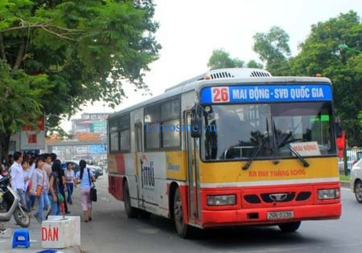 Danh sách, lộ trình 110 tuyến xe buýt Hà Nội - xe bus Hà Nội chi tiết nhất