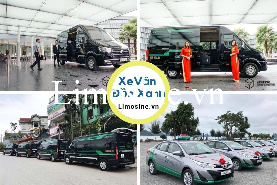 Xe Vân Đồn Xanh limousine: Bến xe, giá vé, số điện thoại và lịch di chuyển