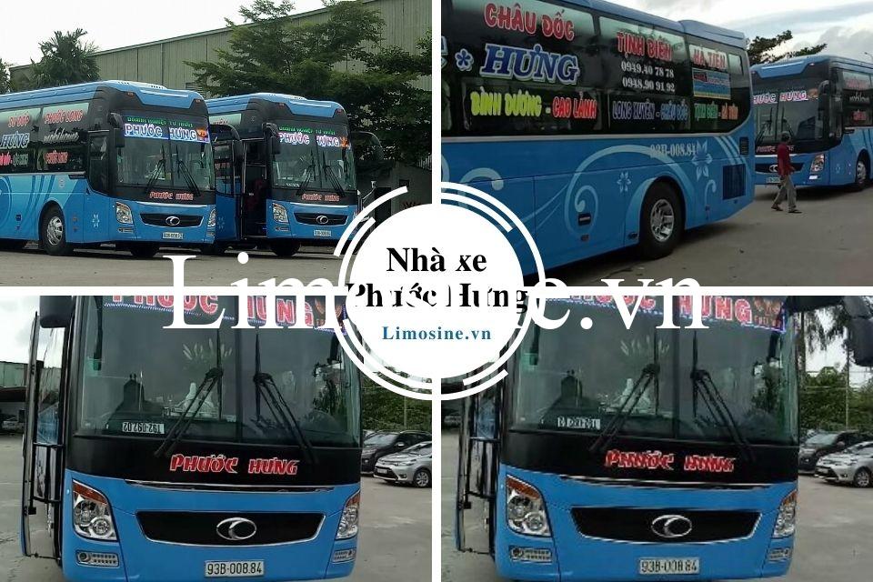 Xe Phước Hưng: Số điện thoại đặt vé, bến xe, giá vé và lịch trình chi tiết