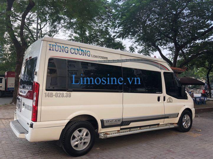 Top 15 Nhà xe Móng Cái Hà Nội đặt vé xe khách limousine giường nằm