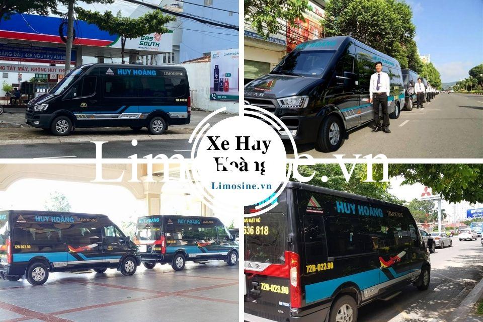 Nhà xe Huy Hoàng limousine: Số điện thoại đặt vé, bến xe và lịch trình