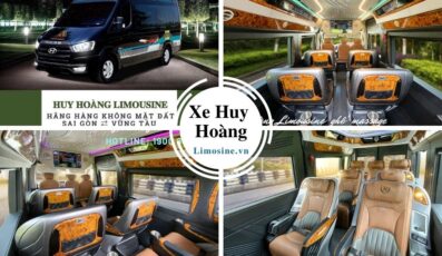 Nhà xe Huy Hoàng limousine: Số điện thoại đặt vé, bến xe và lịch trình