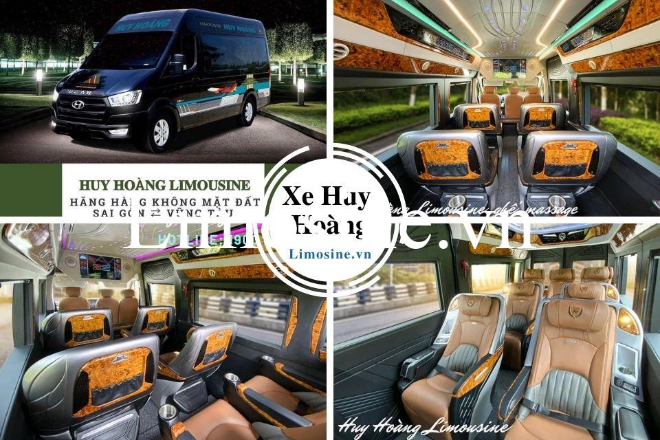 Nhà xe Huy Hoàng limousine: Số điện thoại đặt vé, bến xe và lịch trình