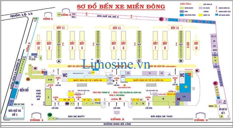 Bến xe Miền Đông cũ và mới: Thông tin liên hệ và danh sách nhà xe khách