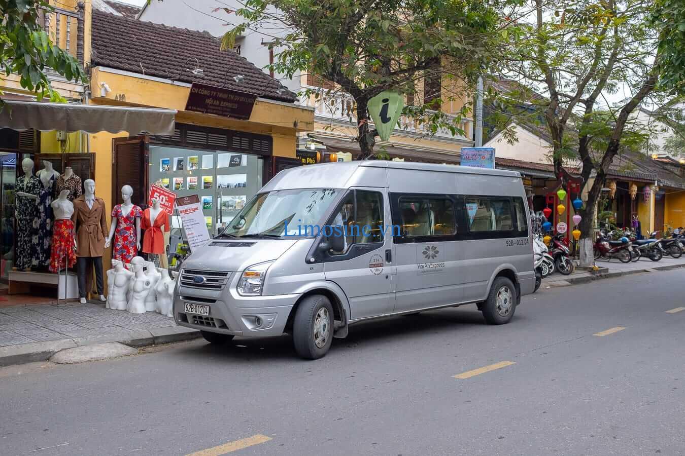 Hoi An express shuttle bus: giá vé, số điện thoại, đơn vị lữ hành tour Hội An