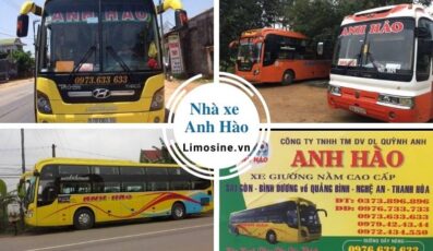 Xe Anh Hào - Số điện thoại đặt vé Bình Dương - Thanh Hóa - Hà Nội