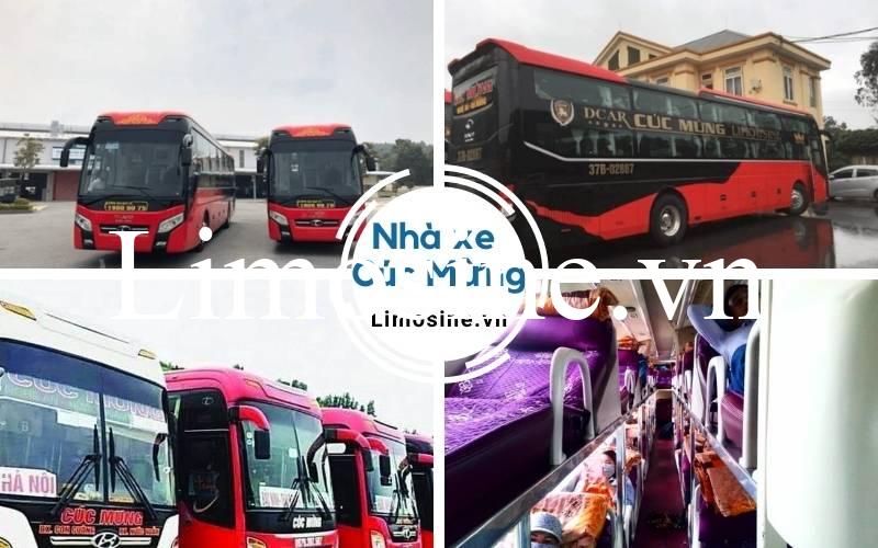 Nhà xe Cúc Mừng - Số điện thoại đặt vé xe Nghệ An Hải Phòng Đà Nẵng