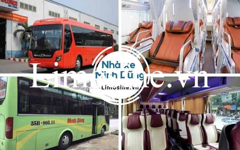 Nhà xe Minh Dũng - Số điện thoại đặt vé Hà Nội đi Kim Sơn Ninh Bình