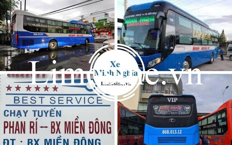 Xe Minh Nghĩa - Bến xe và số điện thoại đặt vé đi Chợ Lầu Bình Thuận