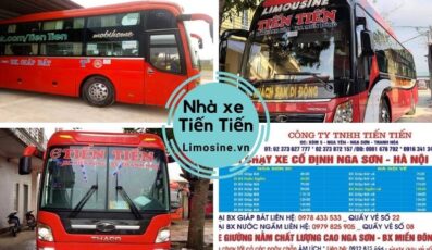 Nhà xe Tiến Tiến - Số điện thoại đặt vé Thanh Hóa đi Sài Gòn - Hà Nội