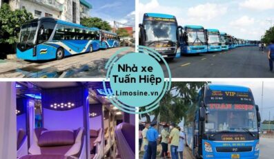 Nhà xe Tuấn Hiệp - Số điện thoại đặt vé Cà Mau Vũng Tàu Đà Lạt Đồng Nai