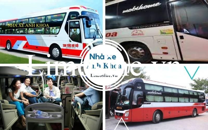 Nhà xe Anh Khoa - Bến xe, giá vé, số điện thoại và lịch trình đi Đắk Lắk