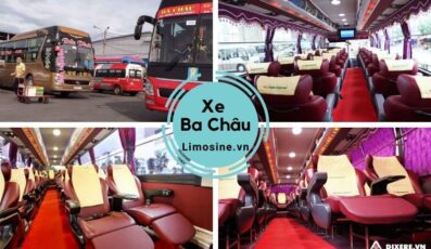 Xe Ba Châu - Bến xe, giá vé và số điện thoại đặt vé Sài Gòn đi Cần Thơ