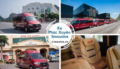 Xe Phúc Xuyên limousine - Số điện thoại đặt vé đi Sapa - Hạ Long - Móng Cái