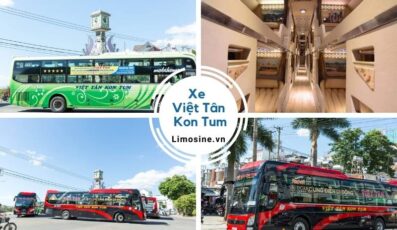 Xe Việt Tân Kon Tum - Bến xe, giá vé số điện thoại đặt vé đi Đà Nẵng