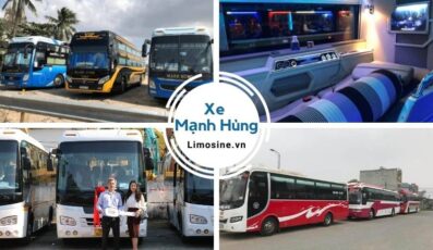 Xe Mạnh Hùng - Số điện thoại, giá vé, bến xe và lịch trình đi Quy Nhơn