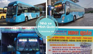 Nhà xe Minh Quân - Bến xe và số điện thoại đặt vé Phan Rang Bình Dương