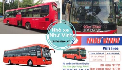 Nhà xe Như Vinh - Bến xe, giá vé và số điện thoại đặt vé Sài Gòn Lâm Đồng