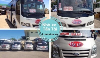 Xe Tấn Tài - Bến xe và số điện thoại đặt vé Tuy Hoà Phú Yên đi Gia Lai