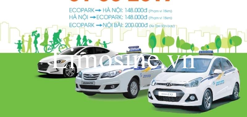 Top 8 Hãng taxi Ecopark giá rẻ uy tín đưa đón sân bay tham quan du lịch