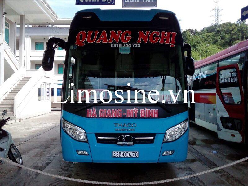 Top 7 Nhà xe khách Hà Giang Bắc Giang vé xe khách limousine giường nằm