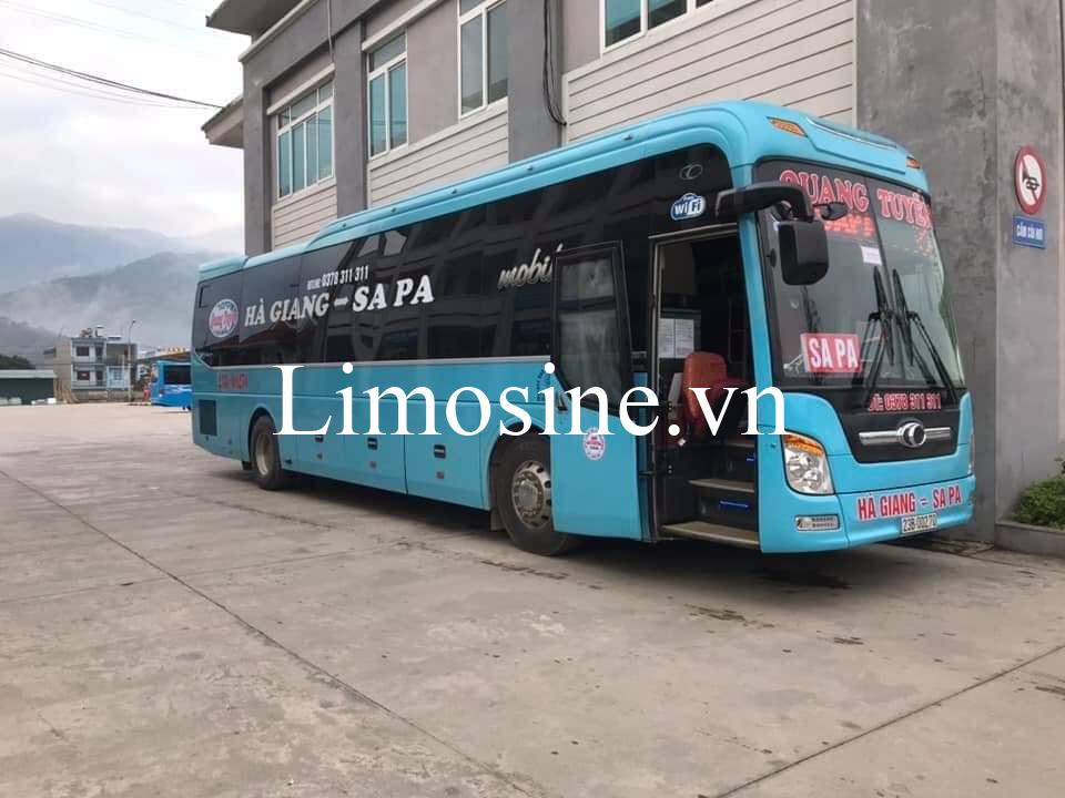 Top 7 Nhà xe khách Hà Giang Bắc Giang vé xe khách limousine giường nằm