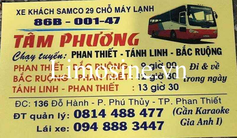 Top 10 Nhà xe Tánh Linh đi Phan Thiết có cho thuê xe tự lái từ 4-7-16 chỗ