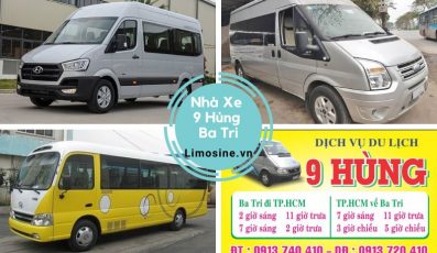 Nhà Xe 9 Hùng Ba Tri - Số điện thoại đặt vé đi Bến Tre, Tiền Giang