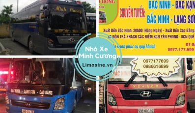 Nhà Xe Minh Cương - Số điện thoại đặt vé Bắc Ninh đi Cao Bằng Hà Giang