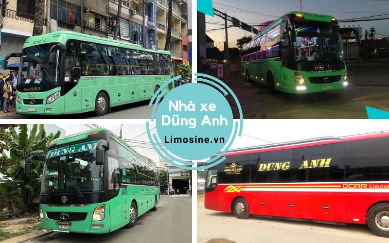 Nhà xe Dũng Anh - Điện thoại đặt vé đi Nghệ An Đà Nẵng Đà Lạt Quảng Ngãi