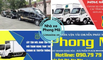 Nhà xe Phong Mã - Số điện thoại đặt vé Sài Gòn đi Quy Nhơn Đà Nẵng