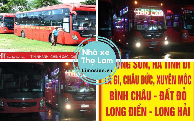 Nhà xe Thọ Lam Bến xe, xố điện thoại đặt vé Hà Tĩnh đi Hà Nội và TPHCM