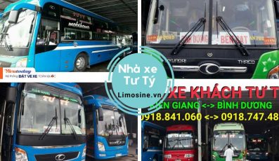 Nhà xe Tư Tý Bến xe, giá vé và số điện thoại đặt vé Bình Dương Kiên Giang