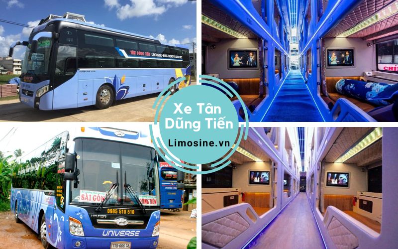 Xe Tân Dũng Tiến - Bến xe, giá vé và số điện thoại đặt vé Sài Gòn Bình Định