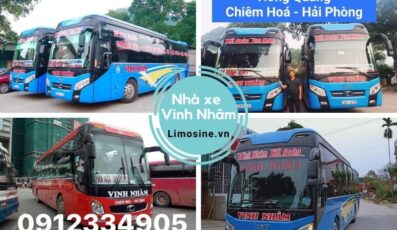 Nhà xe Vinh Nhâm - Bến xe, số điện thoại đặt vé Tuyên Quang Hải Phòng