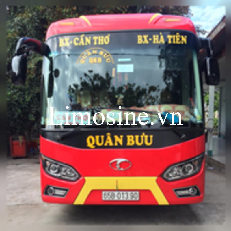 Top 6 Nhà xe Cần Thơ Hà Tiên đặt vé xe khách limousine giường nằm