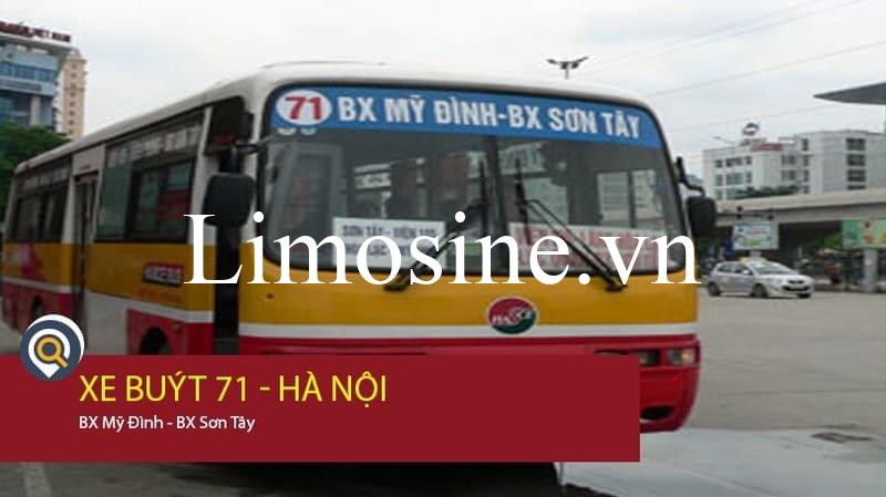 Top 4 Nhà xe khách xe buýt từ bến xe Mỹ Đình bến xe Sơn Tây uy tín