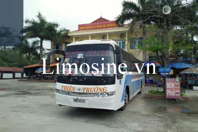 Top 11 Nhà xe Mỹ Đình Thái Bình đặt vé xe khách limousine giường nằm