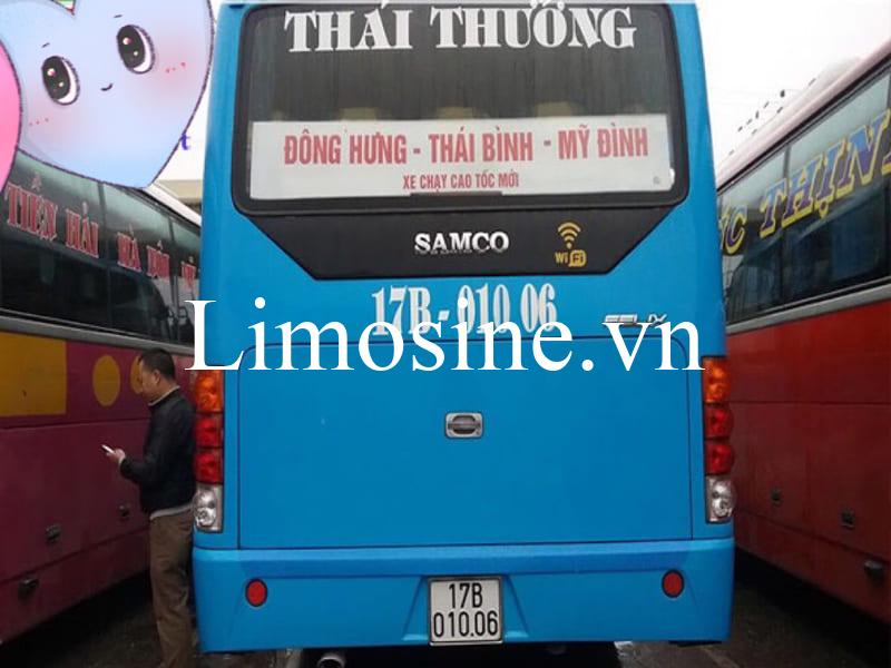 Top 11 Nhà xe Mỹ Đình Thái Bình đặt vé xe khách limousine giường nằm