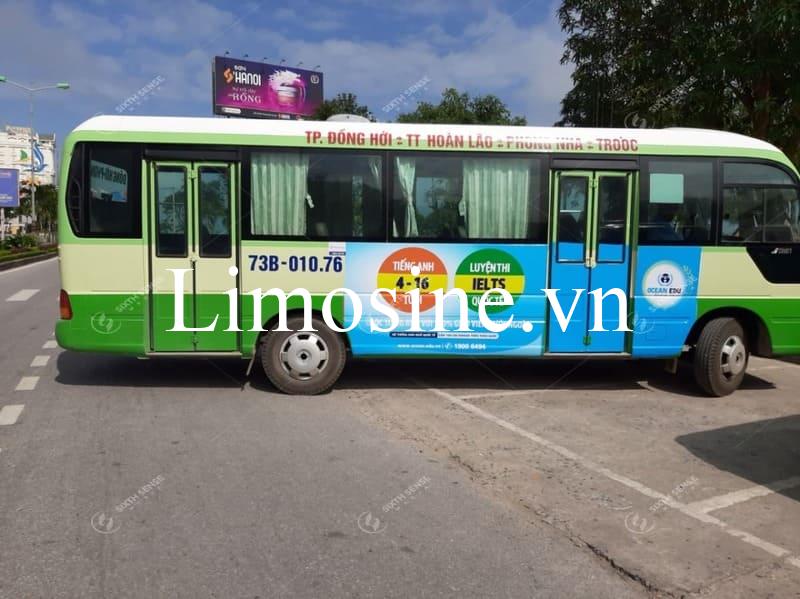 Top 3 Tuyến xe bus xe buýt Quảng Bình Đồng Hới 15-20 phút chuyến