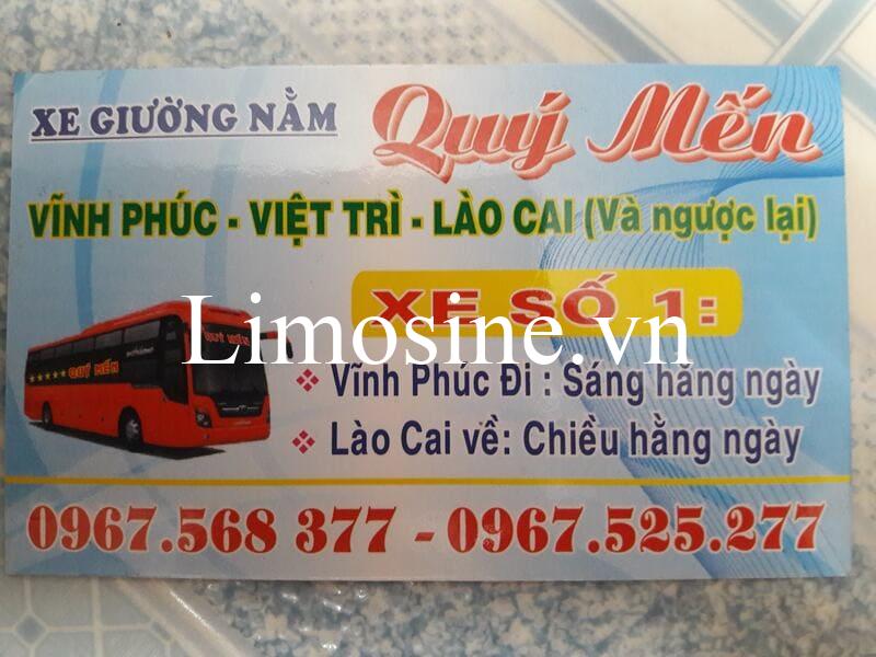 Top 5 Nhà xe Lào Cai Vĩnh Phúc Tam Đảo limousine giường nằm uy ín