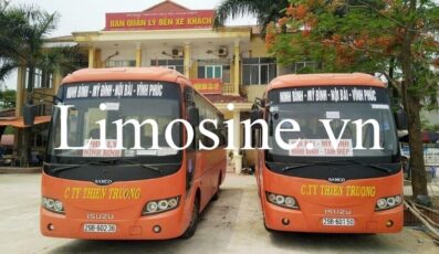 Top 3 Nhà xe Ninh Bình Vĩnh Phúc đi Tam Đảo limousine giường nằm