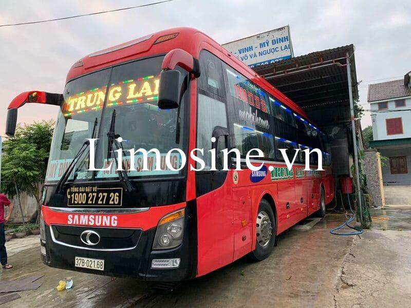 Top 7 Nhà xe từ bến xe Yên Nghĩa đi Nghệ An Vinh limousine giường nằm