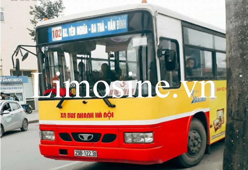 Top 2 Tuyến xe bus Yên Nghĩa Miếu Môn Chương Mỹ chạy hàng ngày