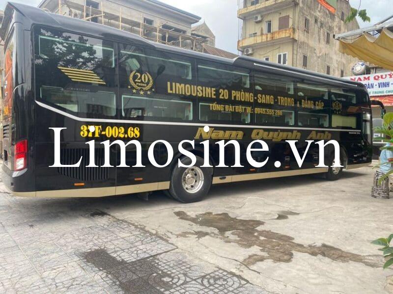 Top 4 Nhà xe khách Ninh Bình Nghệ An đi Vinh limousine giường nằm