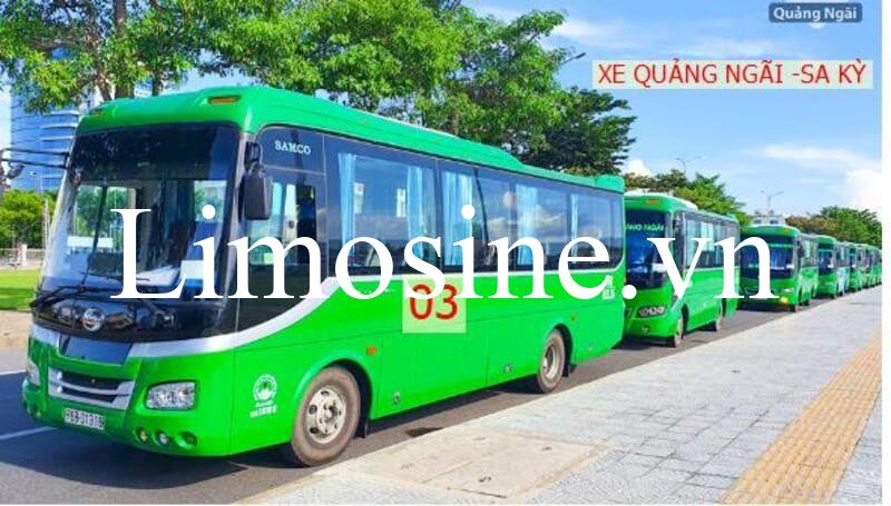 Top 3 Tuyến xe bus xe buýt Quảng Ngãi Dung Quất Sa Kỳ giá rẻ nhất